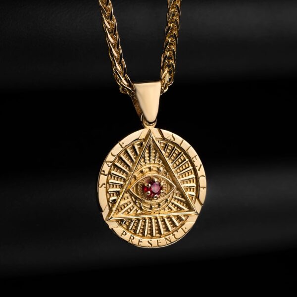 OKO OPATRZNOŚCI z rubinem